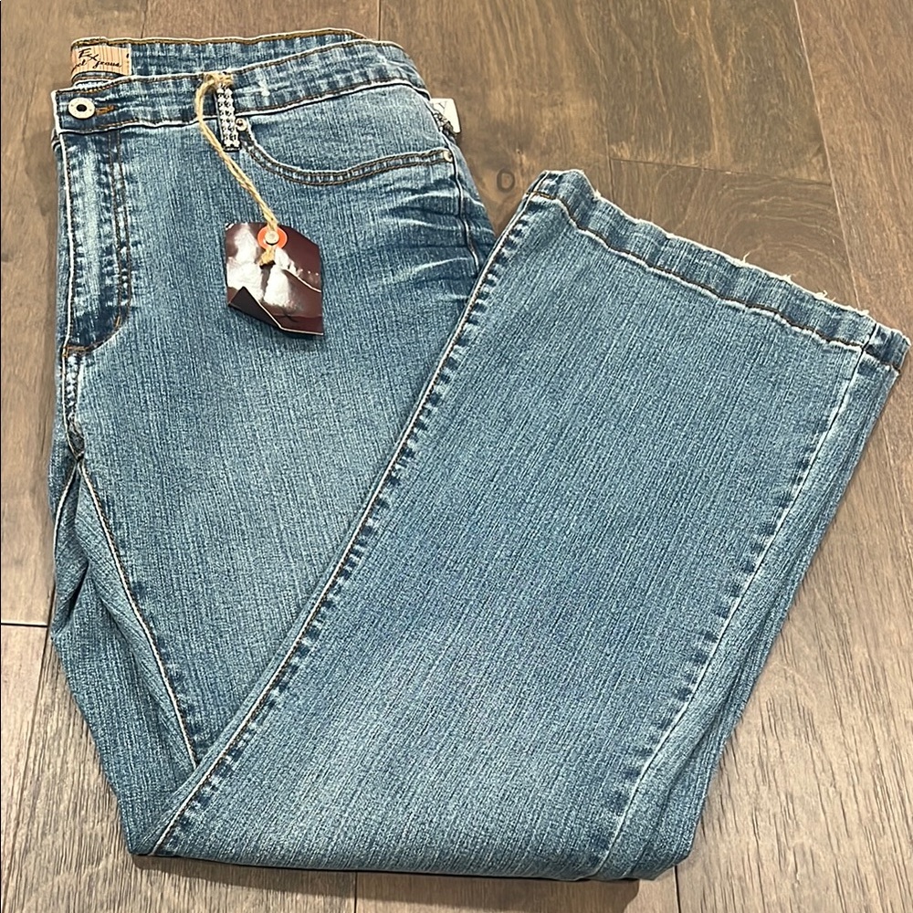 Classic Blue Bling Denim Jeans by Exocet